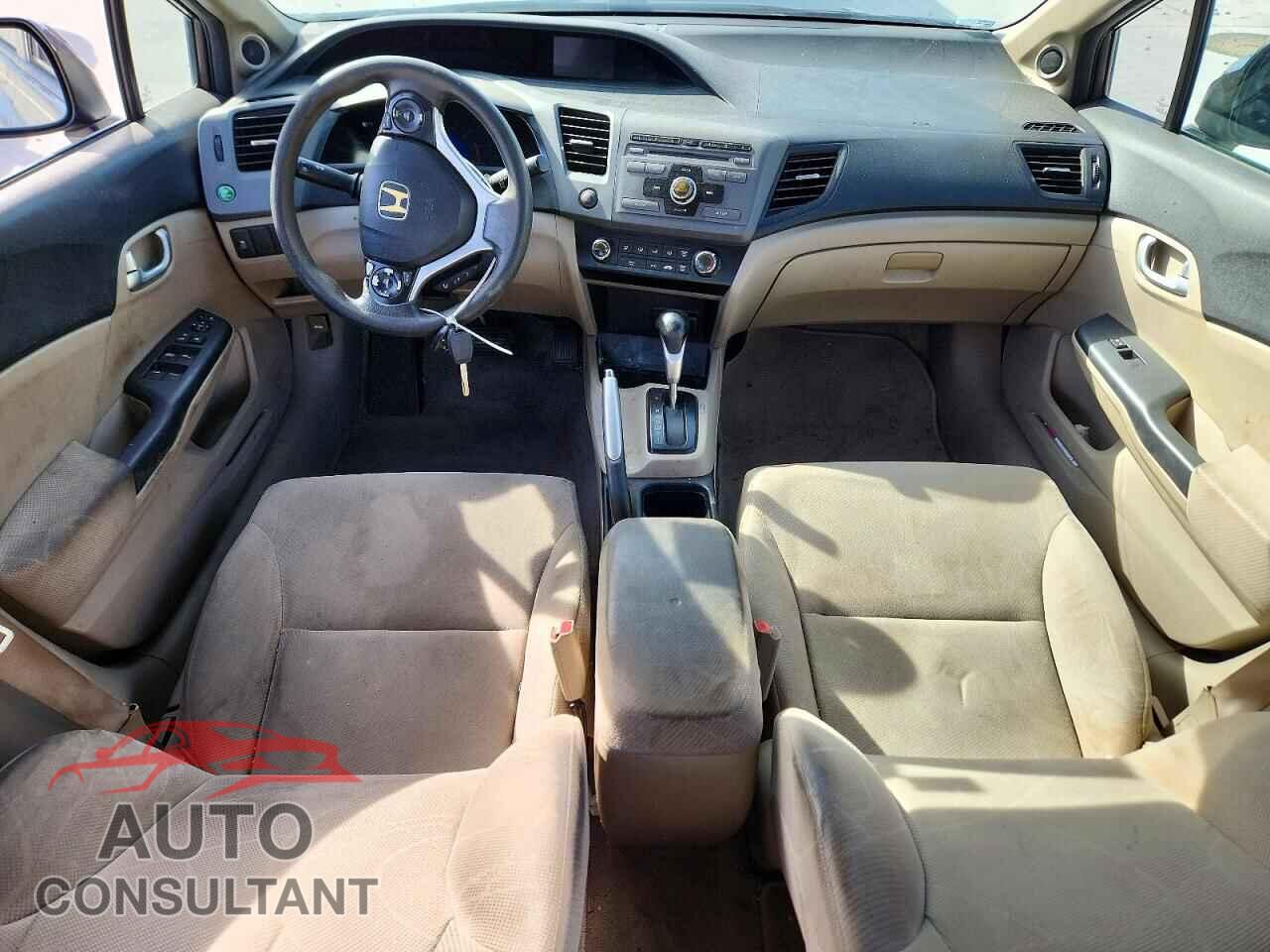 HONDA CIVIC 2012 - 2HGFB2F88CH519019