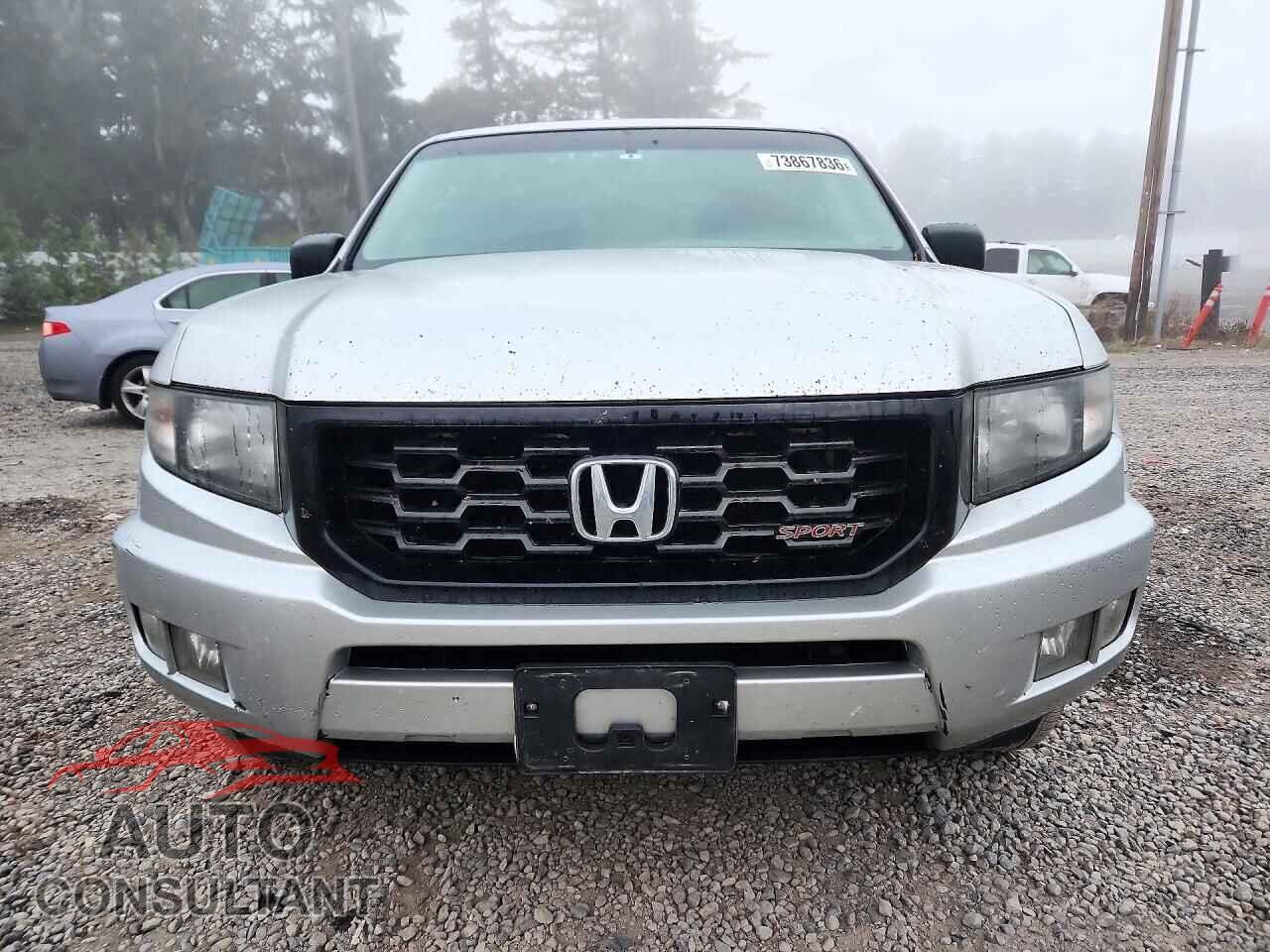 HONDA RIDGELINE 2012 - 5FPYK1F73CB460788