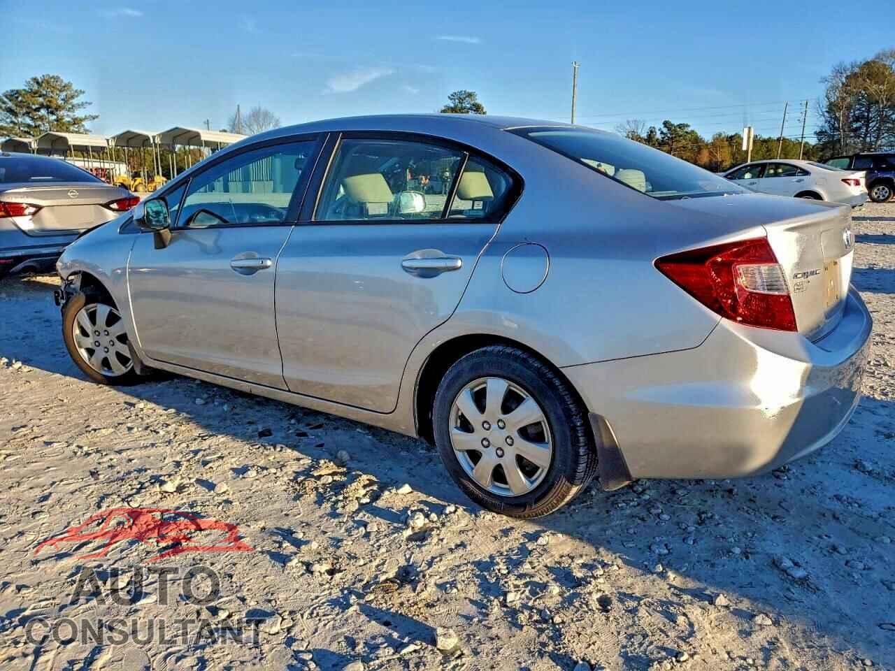 HONDA CIVIC 2012 - 19XFB2F58CE102242