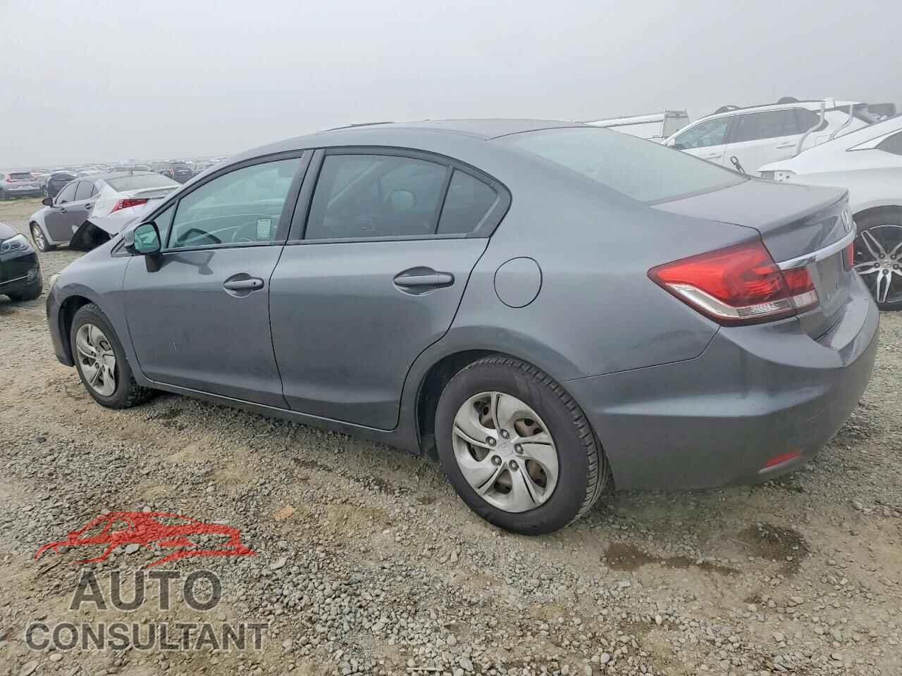 HONDA CIVIC 2013 - 19XFB2F58DE239845