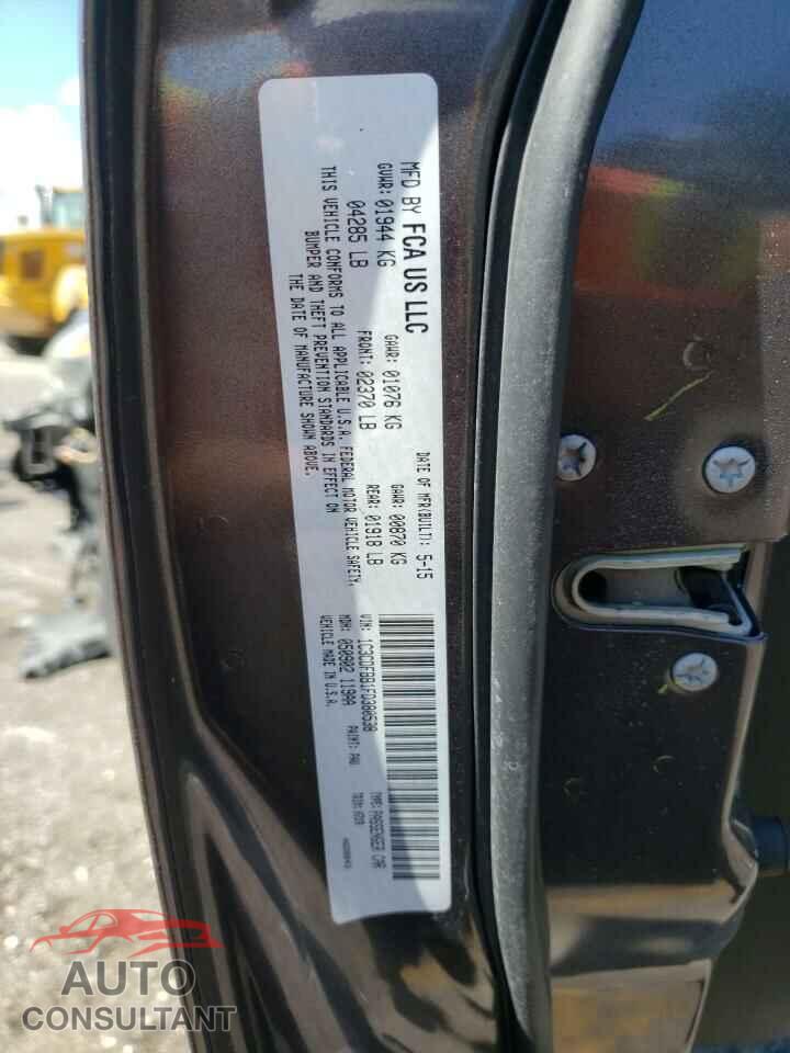 DODGE DART 2015 - 1C3CDFBB1FD380538