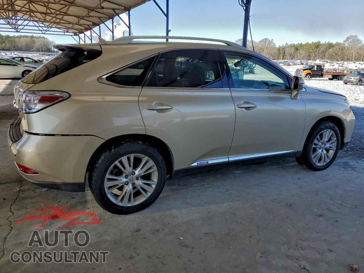 LEXUS RX450 2012 - JTJBC1BA5C2426543