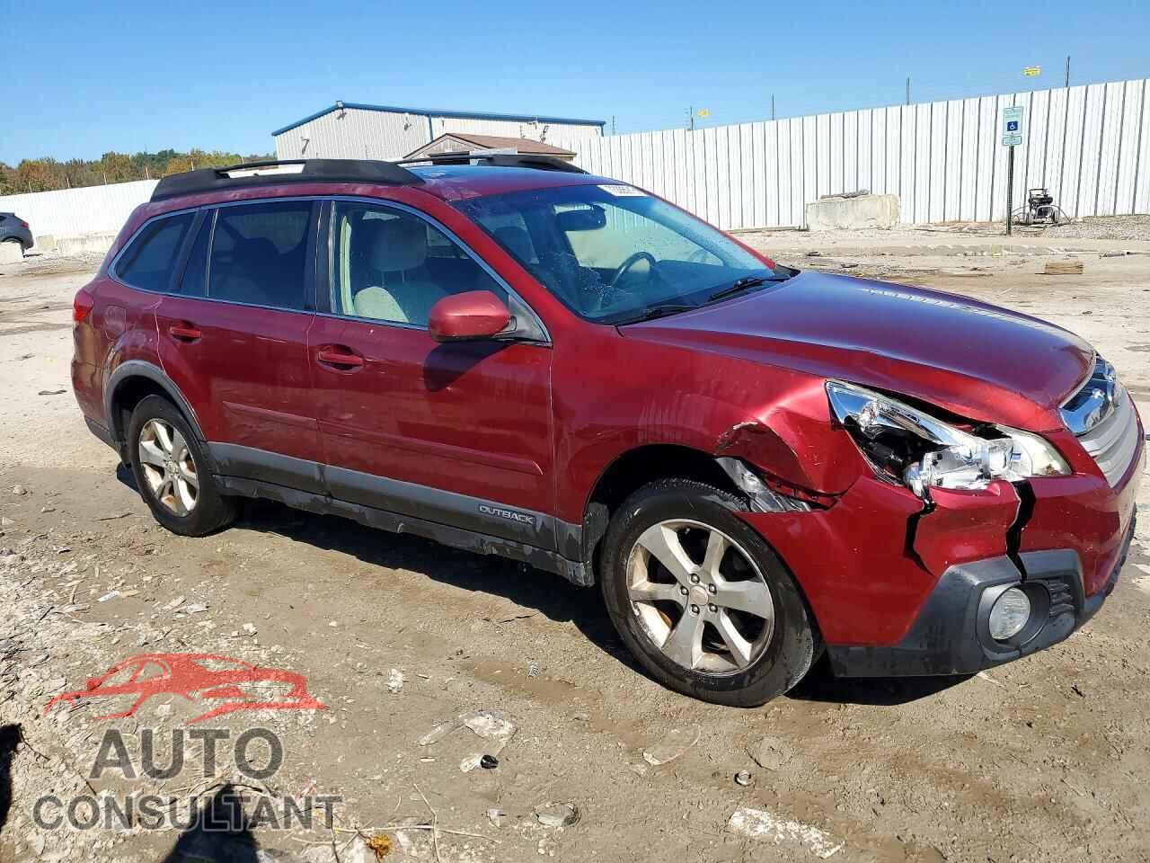 SUBARU OUTBACK 2014 - 4S4BRCDC9E3318186