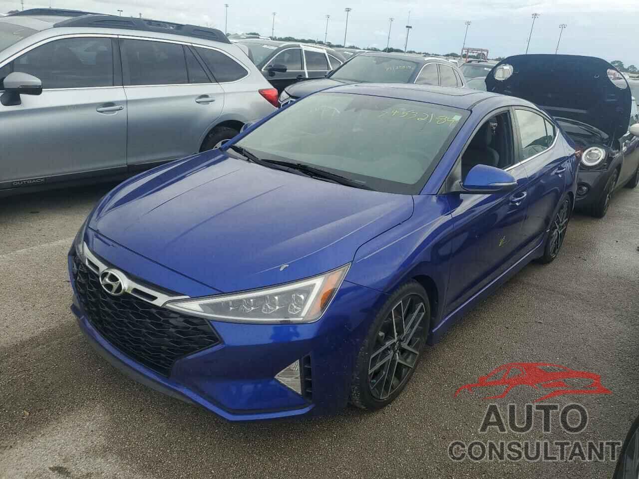 HYUNDAI ELANTRA 2020 - KMHD04LB2LU041874