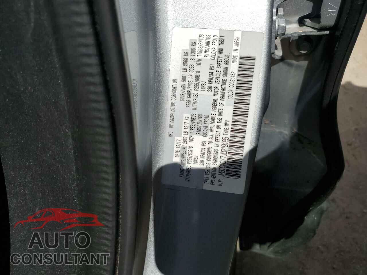 MAZDA CX-9 2018 - JM3TCACY7J0219185