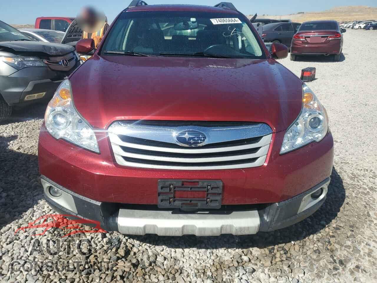SUBARU OUTBACK 2012 - 4S4BRDLC4C2265956