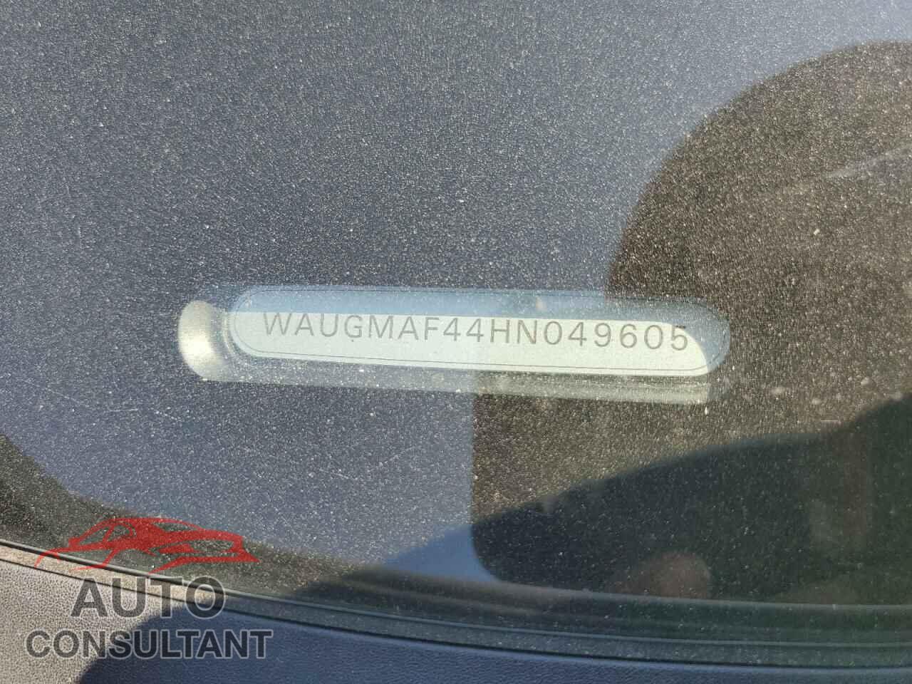 AUDI A4 2017 - WAUGMAF44HN049605