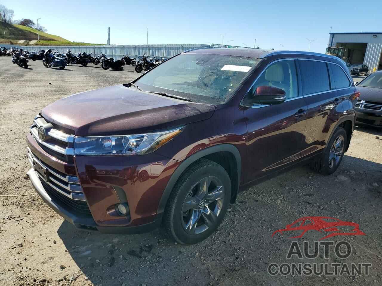 TOYOTA HIGHLANDER 2017 - 5TDDZRFH5HS388327