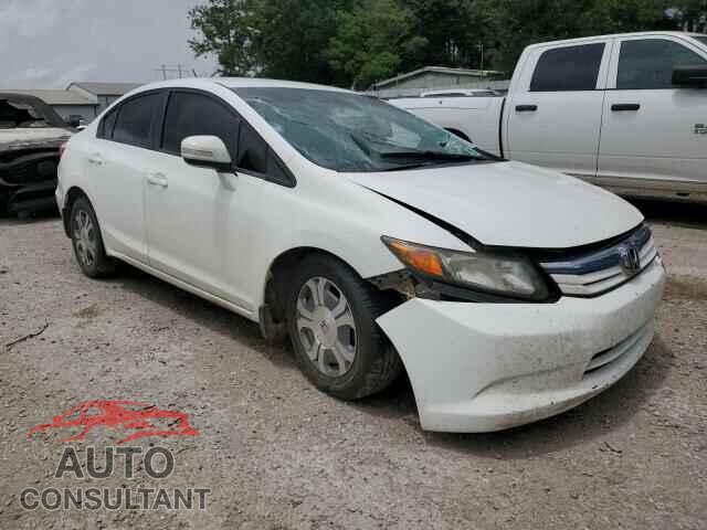 HONDA CIVIC 2012 - JHMFB4F36CS001738