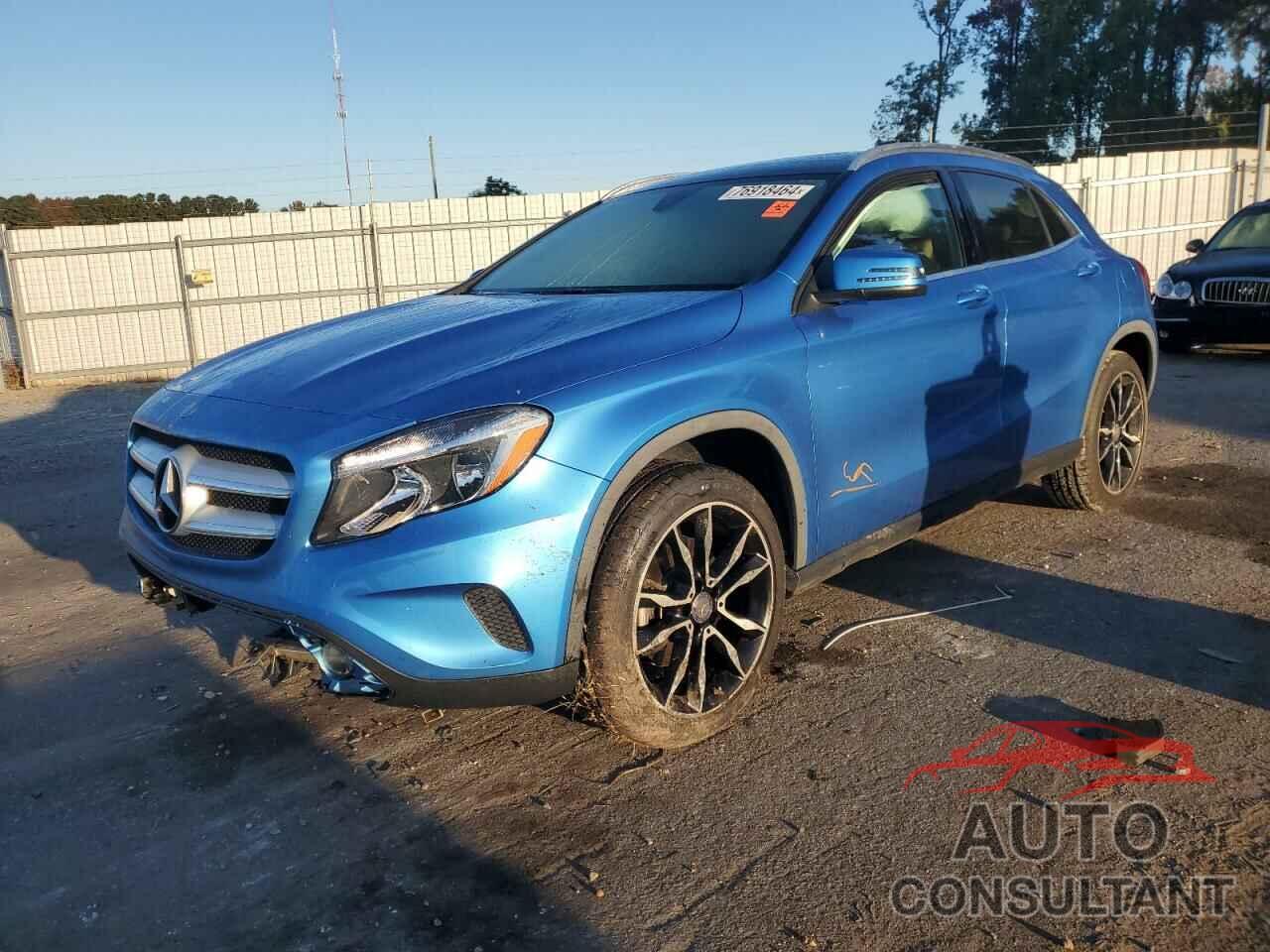 MERCEDES-BENZ GLA-CLASS 2016 - WDCTG4GB6GJ252468