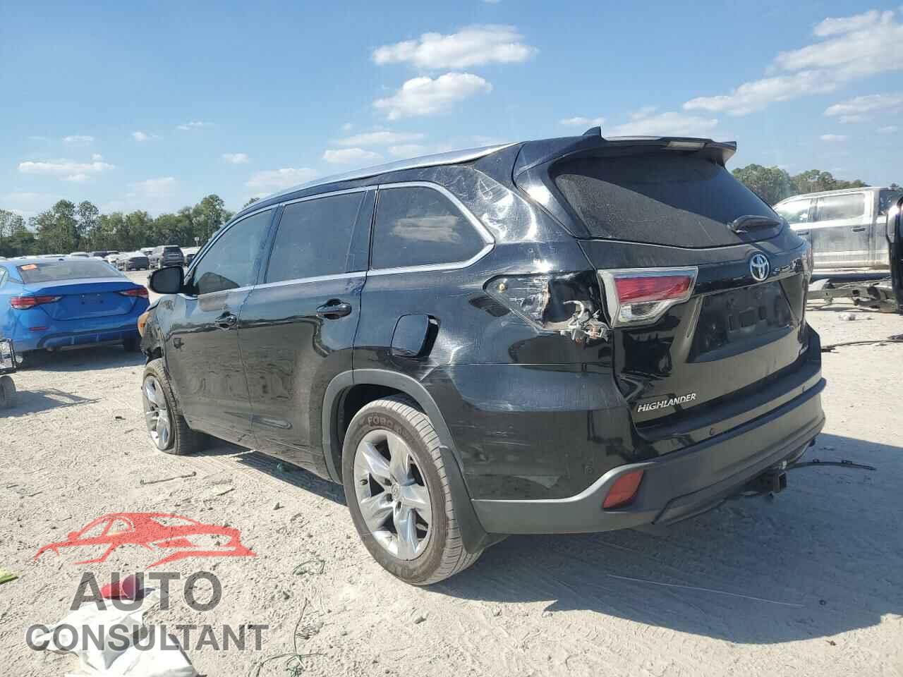TOYOTA HIGHLANDER 2014 - 5TDYKRFH7ES007546