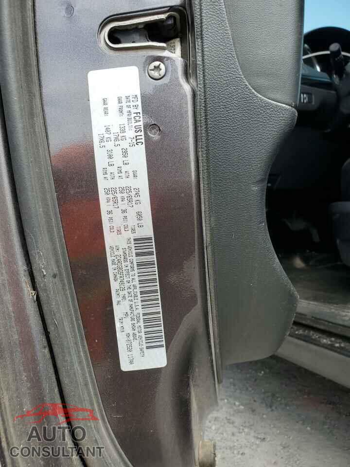 DODGE CARAVAN 2015 - 2C4RDGBG5FR749129