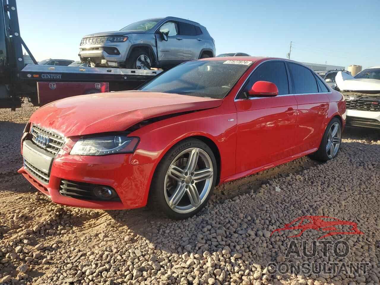 AUDI A4 2009 - WAUMF78KX9N055261