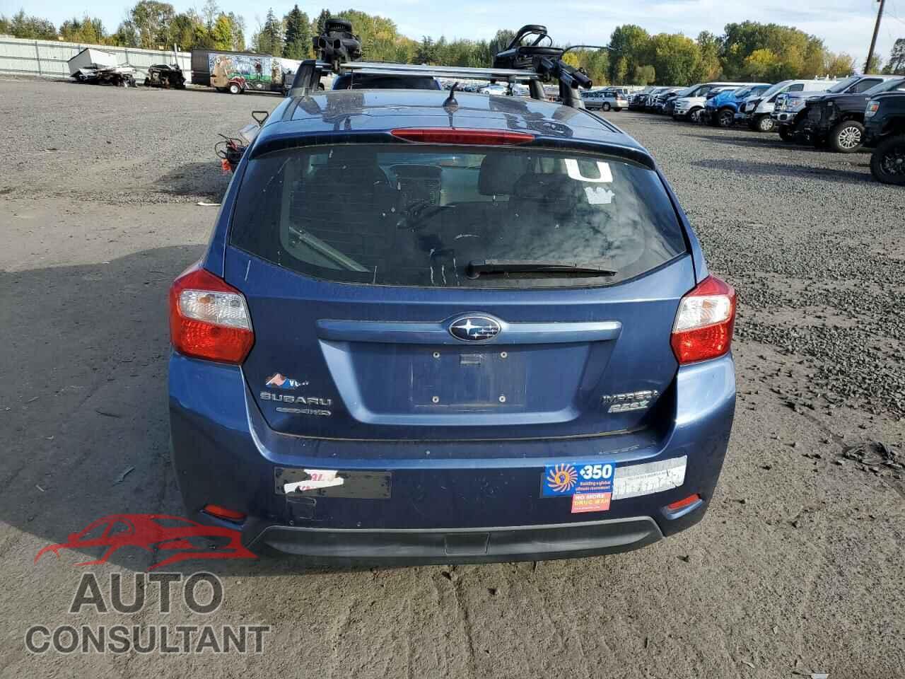 SUBARU IMPREZA 2012 - JF1GPAC60CH233274