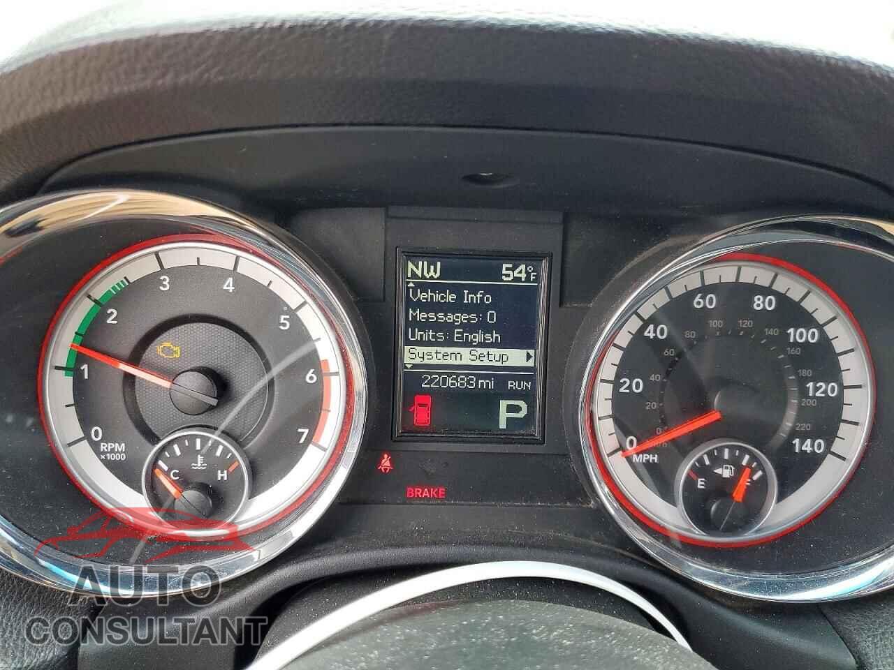 DODGE DURANGO 2011 - 1D4SE5GT9BC674806