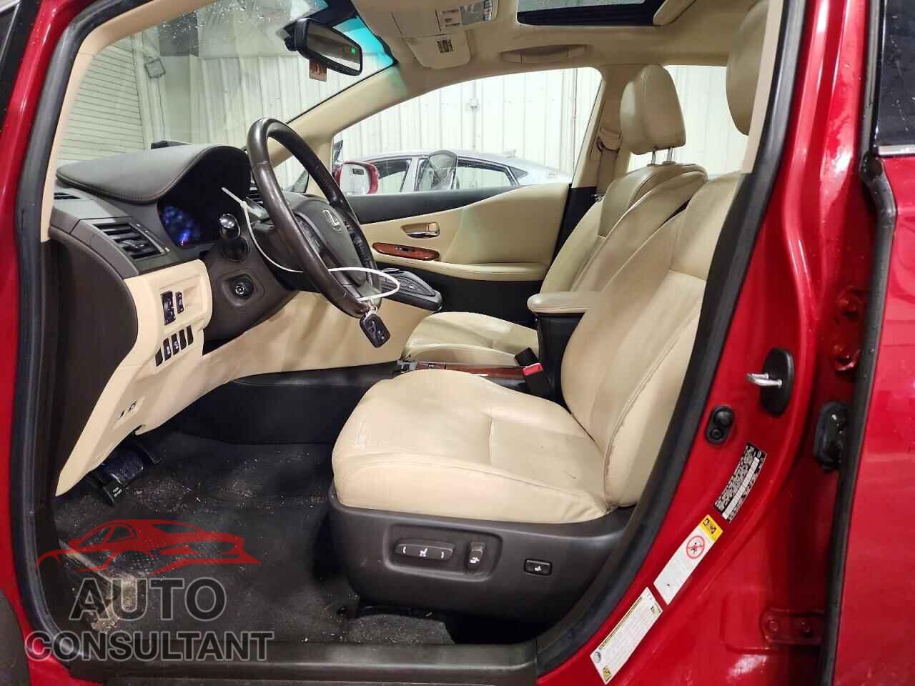 LEXUS HS 250H 2010 - JTHBB1BA7A2017736