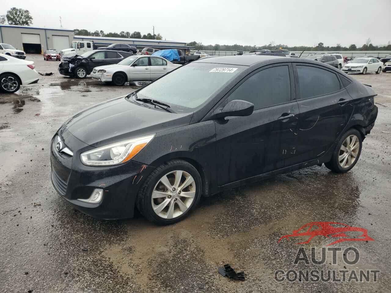 HYUNDAI ACCENT 2014 - KMHCU4AE2EU611808