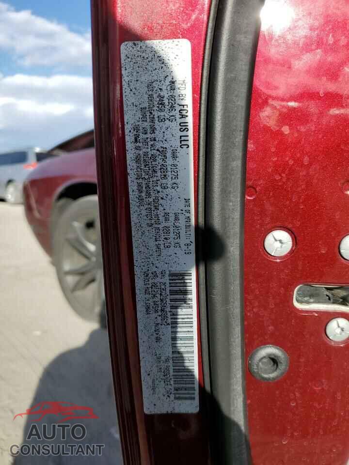 DODGE CHALLENGER 2019 - 2C3CDZAG5KH698612