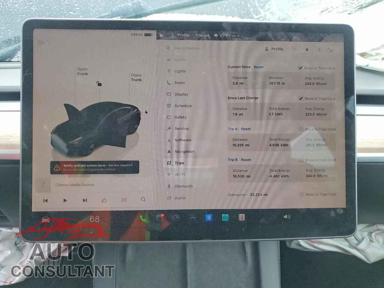 TESLA MODEL 3 2022 - 5YJ3E1EB4NF251210