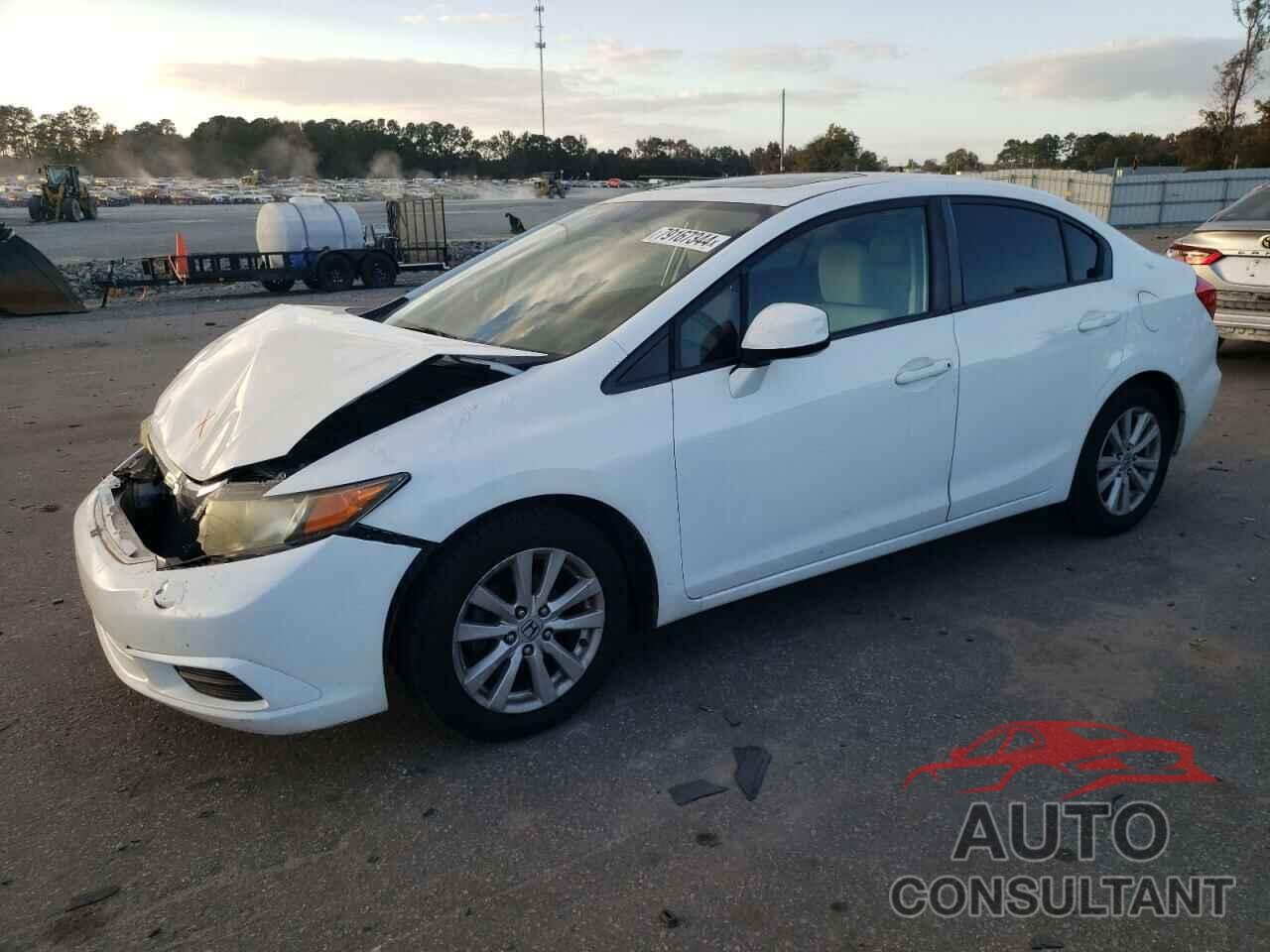 HONDA CIVIC 2012 - 19XFB2F87CE388773