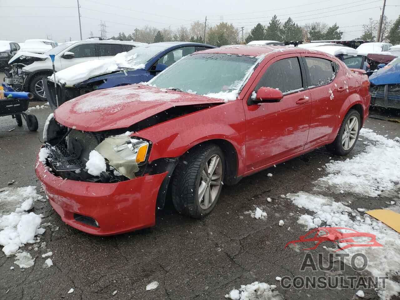 DODGE AVENGER 2012 - 1C3CDZEG1CN133681