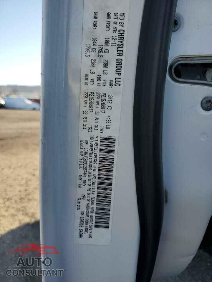 JEEP COMPASS 2012 - 1C4NJCBA3CD557444