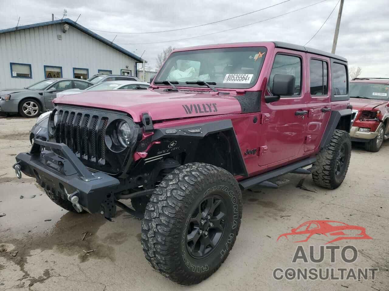 JEEP WRANGLER 2021 - 1C4HJXDN7MW864108