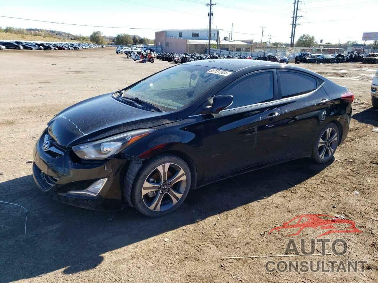 HYUNDAI ELANTRA 2014 - KMHDH4AH3EU075695