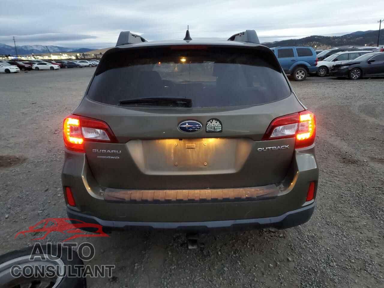 SUBARU OUTBACK 2016 - 4S4BSBNC1G3215375
