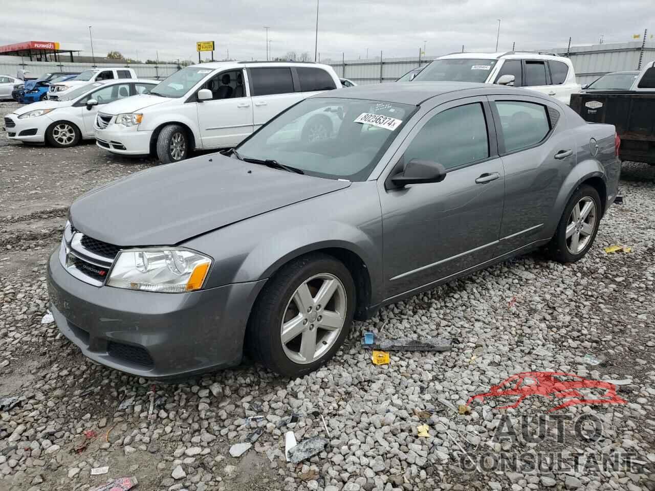 DODGE AVENGER 2013 - 1C3CDZAB9DN643076
