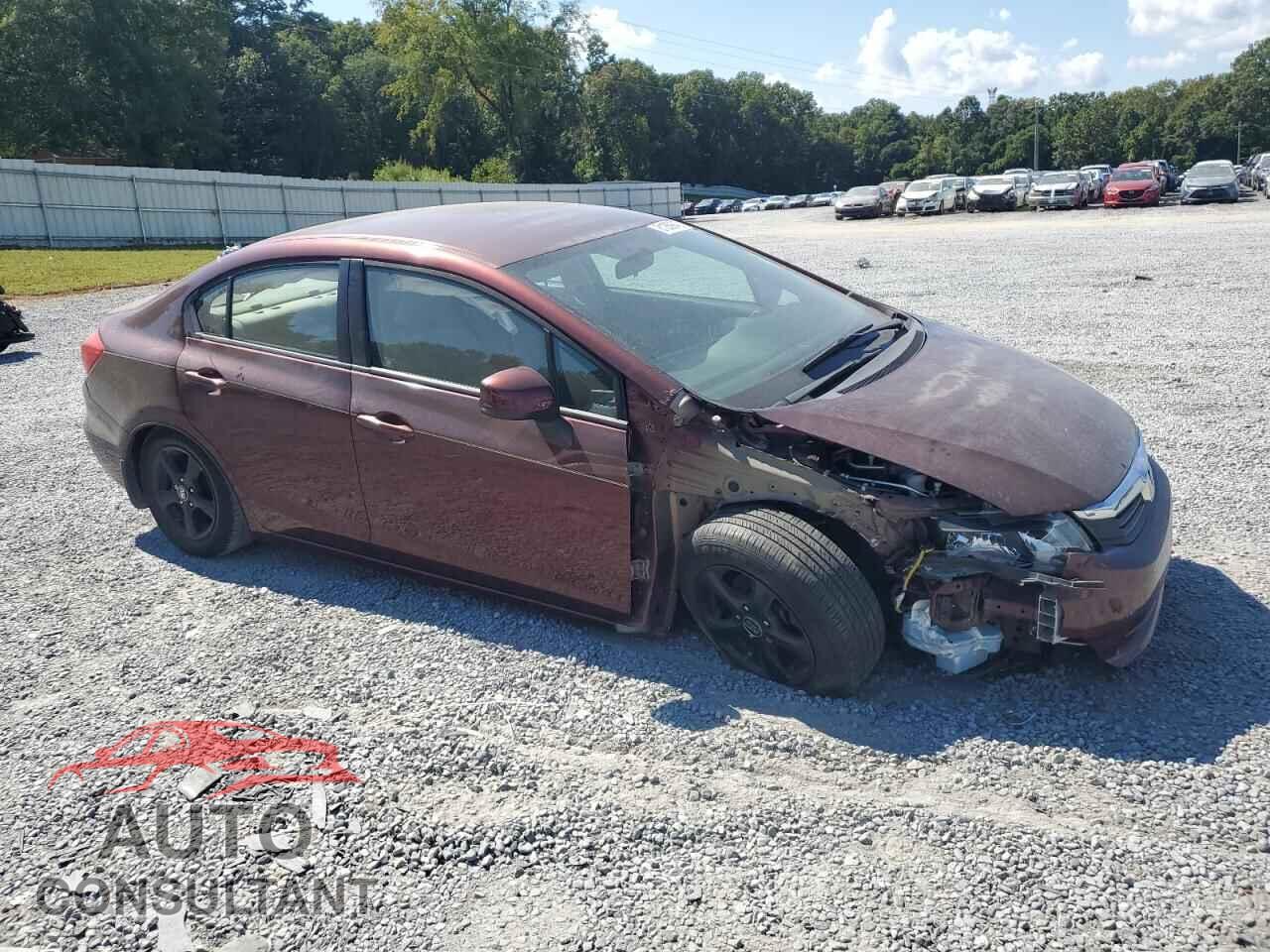 HONDA CIVIC 2012 - 19XFB2F56CE089927