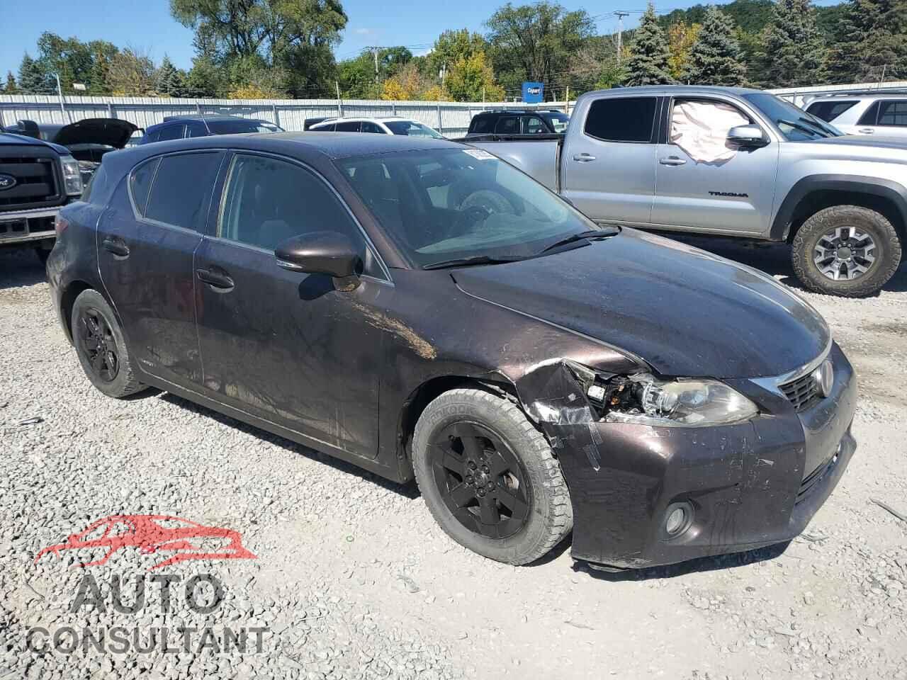 LEXUS CT 200 2012 - JTHKD5BH2C2106972