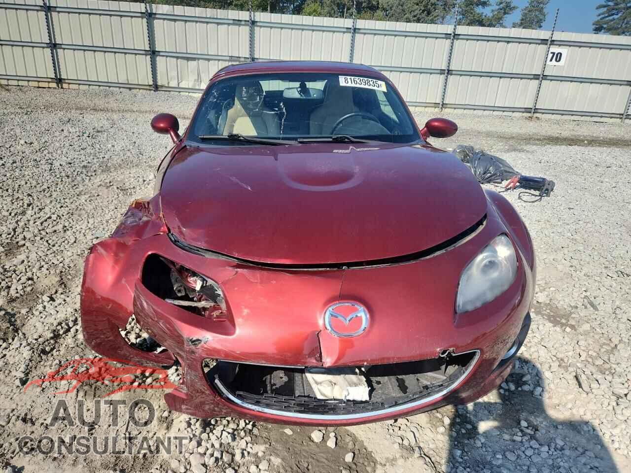 MAZDA MX5 2011 - JM1NC2PF0B0219403