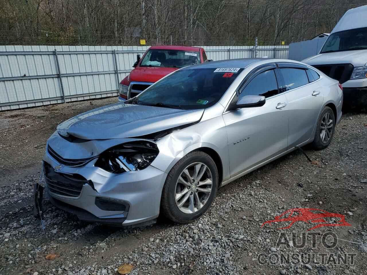 CHEVROLET MALIBU 2017 - 1G1ZE5ST8HF181069