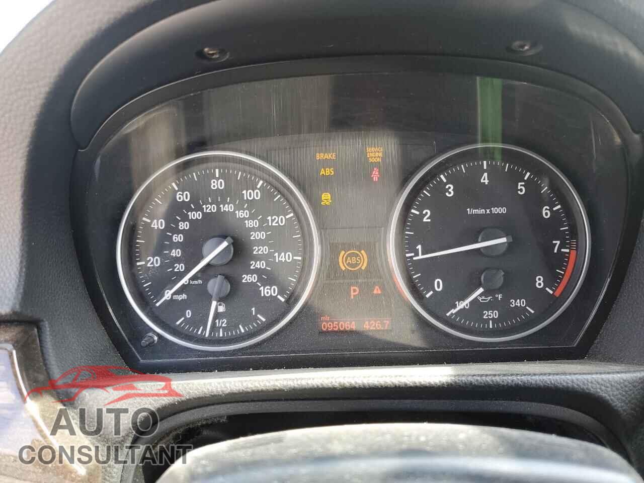 BMW 3 SERIES 2013 - WBADW7C58DE732995