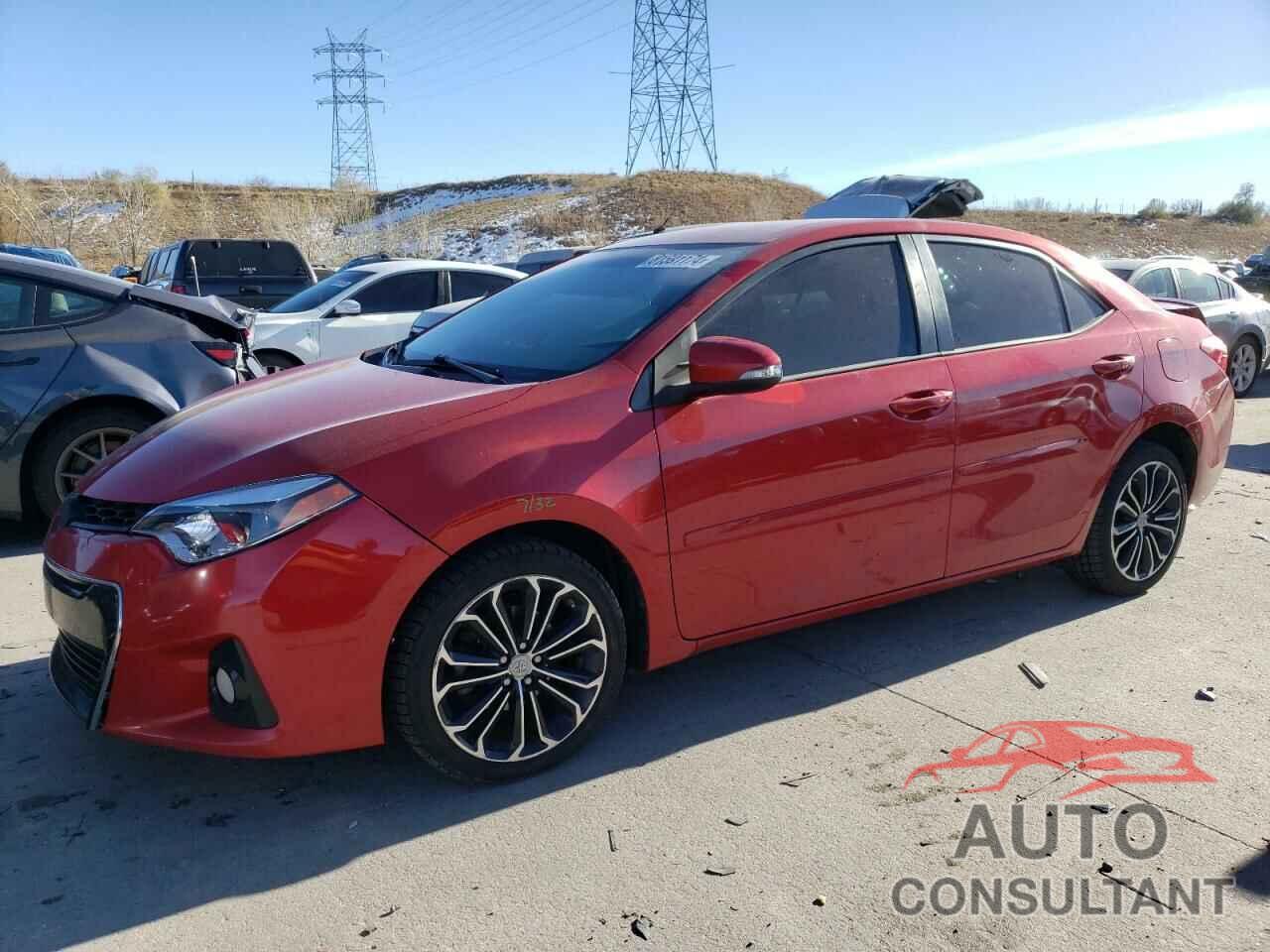 TOYOTA COROLLA 2016 - 2T1BURHE0GC595384