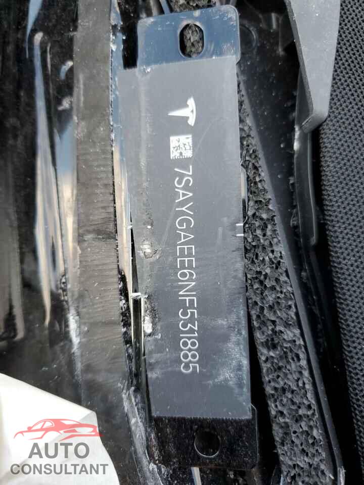 TESLA MODEL Y 2022 - 7SAYGAEE6NF531885