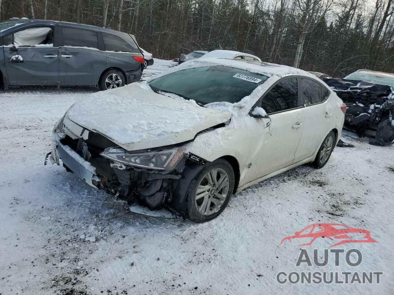 HYUNDAI ELANTRA 2019 - KMHD84LF0KU769476