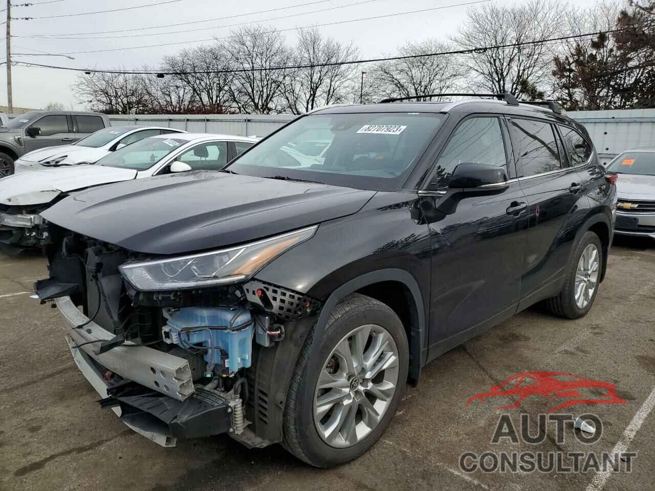 TOYOTA HIGHLANDER 2021 - 5TDDZRBH8MS102602