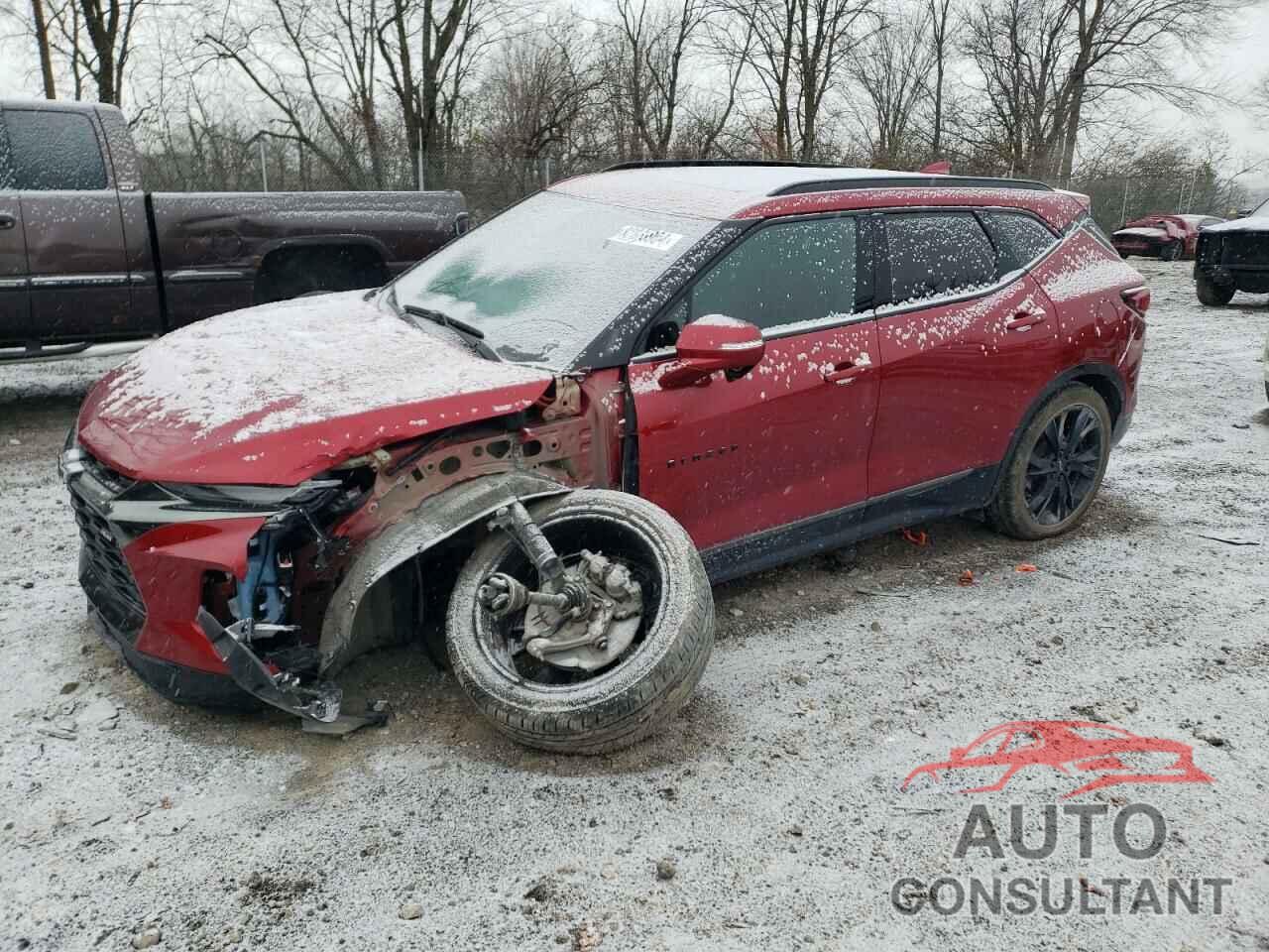 CHEVROLET BLAZER 2021 - 3GNKBERS7MS584701