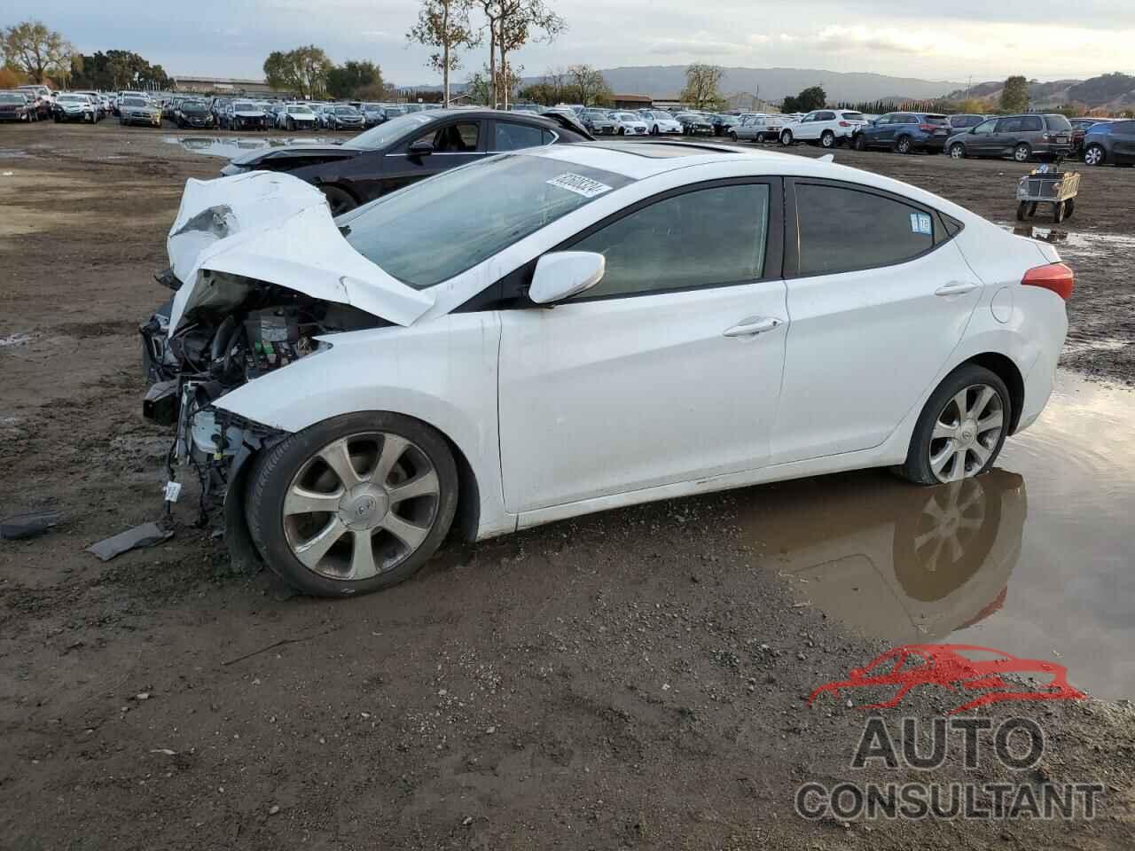 HYUNDAI ELANTRA 2012 - 5NPDH4AE7CH151341