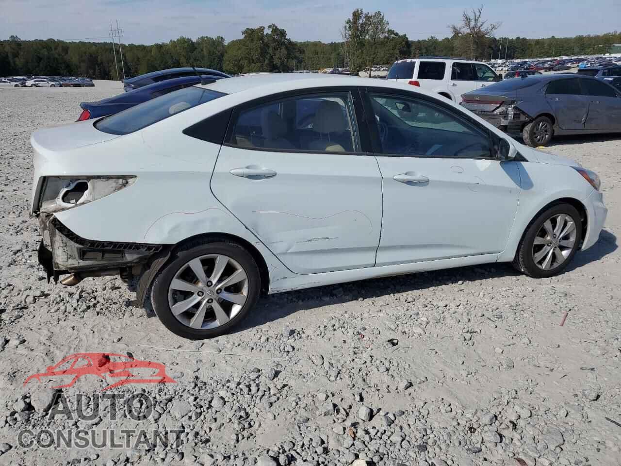 HYUNDAI ACCENT 2012 - KMHCU4AE5CU064546