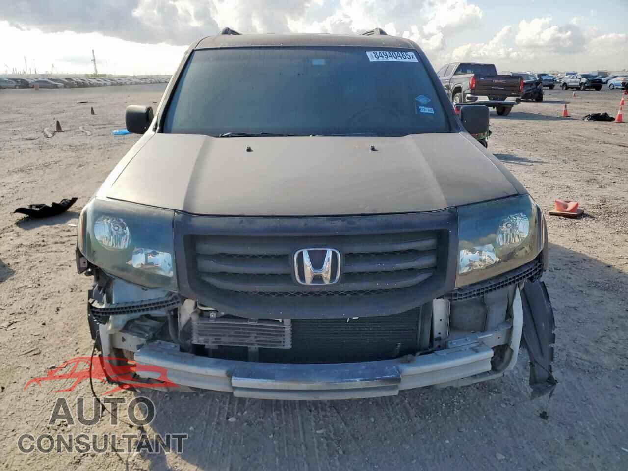 HONDA PILOT 2012 - 5FNYF4H58CB082302