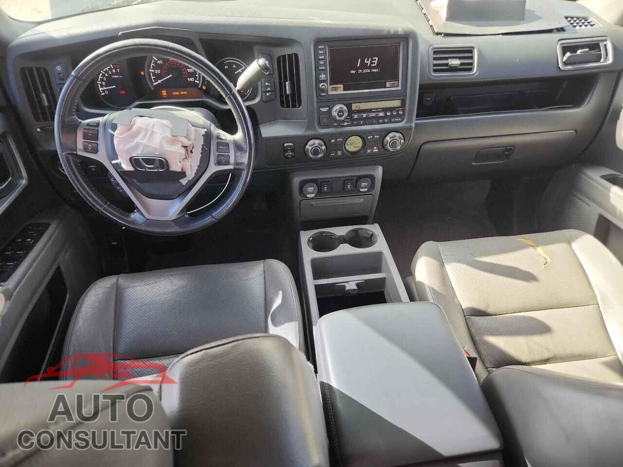 HONDA RIDGELINE 2012 - 5FPYK1F57CB452997