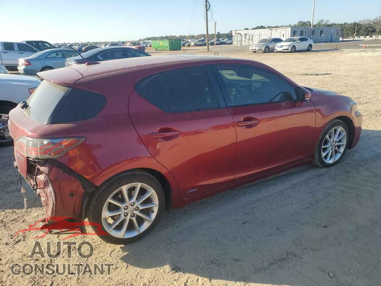 LEXUS CT 200 2011 - JTHKD5BH6B2008347