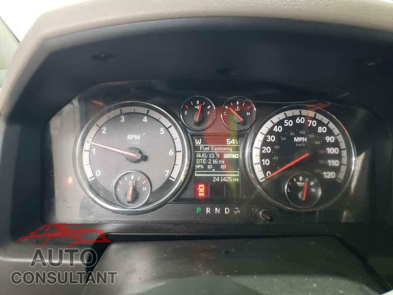DODGE RAM 1500 2012 - 1C6RD7LT8CS167734