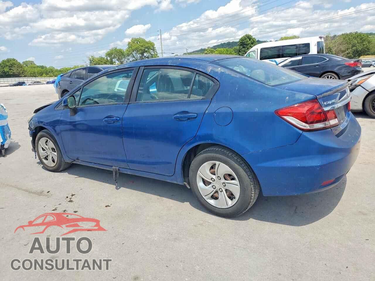 HONDA CIVIC 2013 - 2HGFB2F54DH596199