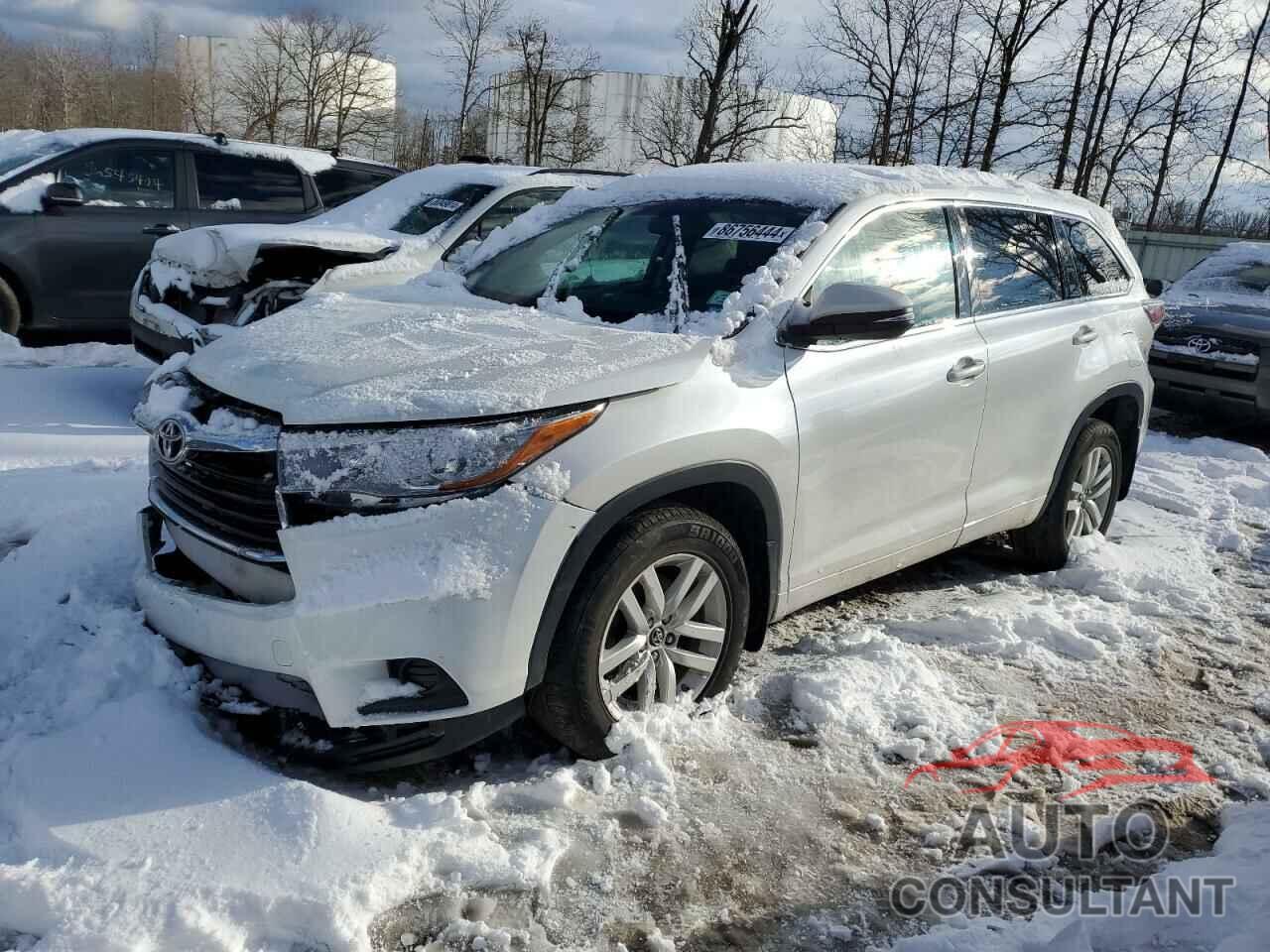 TOYOTA HIGHLANDER 2016 - 5TDBKRFH6GS327532