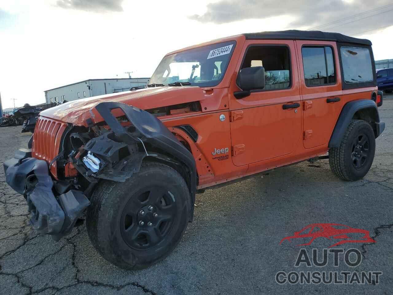 JEEP WRANGLER 2018 - 1C4HJXDG2JW300444