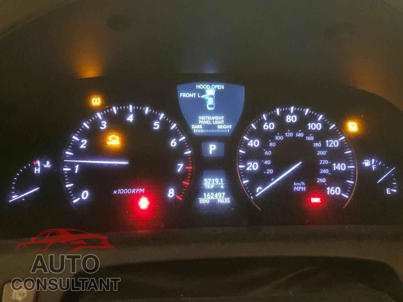 LEXUS LS460 2010 - JTHDL5EF1A5002846
